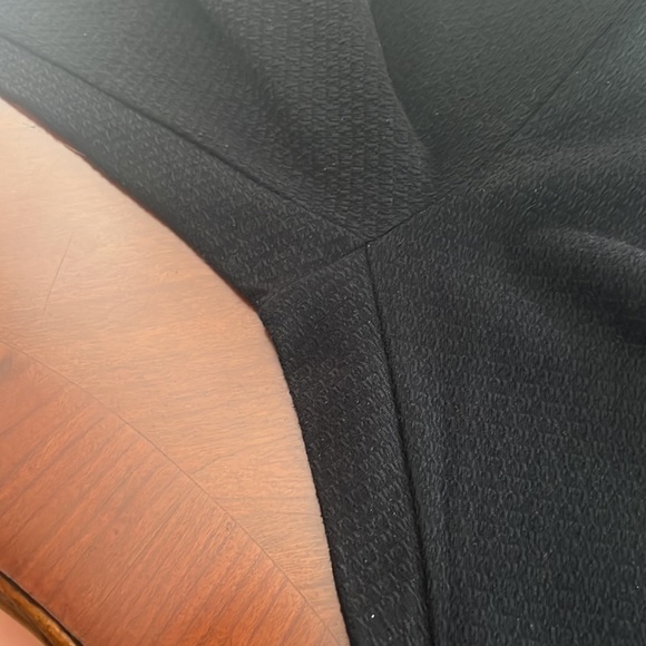 Koral leggings, black with print on calves, size Medium - Picture 3 of 9